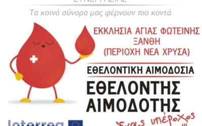 Εθελοντική Αιμοδοσία Εκκλησία Αγίας Φωτεινής