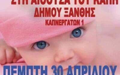 Εθελοντική Αιμοδοσία Πέμπτη 30.4.2020